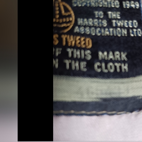 Vintage Harris Tweed 100% Scottish Wool Jacket - Picture 5 of 10